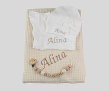 Lade das Bild in den Galerie-Viewer, Babyset Erstlingsset Pique Mädchen/Junge